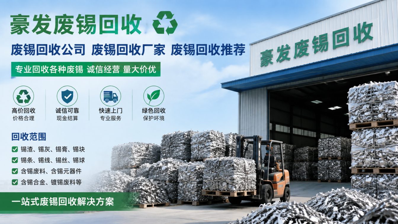 神湾镇为工厂废锡处置提供高价回收方案